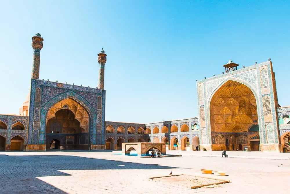 Tilework and geometry near Naqsh-e Jahan Square